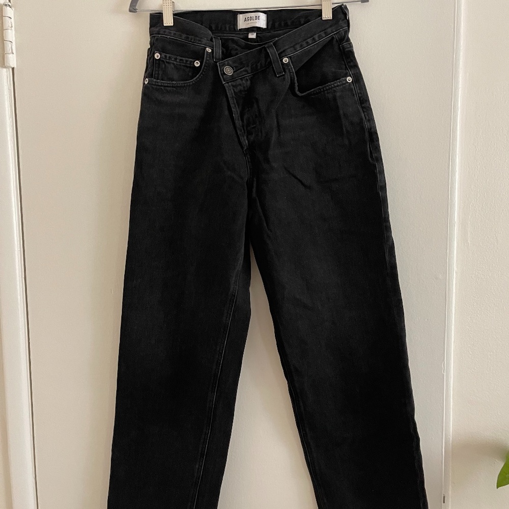 AGOLDE CRISS CROSS JEANS